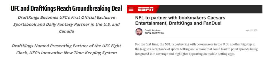 ESPN, DraftKings Deal Reports Cause Sportsbook Stock Surge –